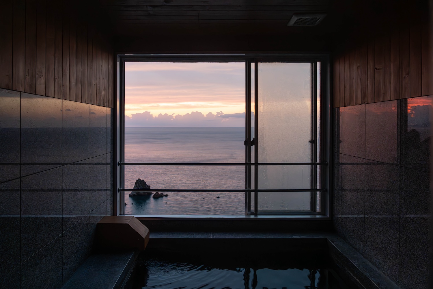 北海道の海の近くの宿